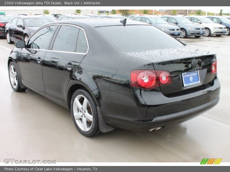 Black Uni / Anthracite 2009 Volkswagen Jetta TDI Sedan