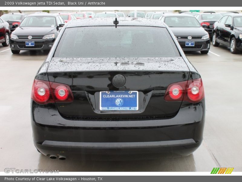 Black Uni / Anthracite 2009 Volkswagen Jetta TDI Sedan