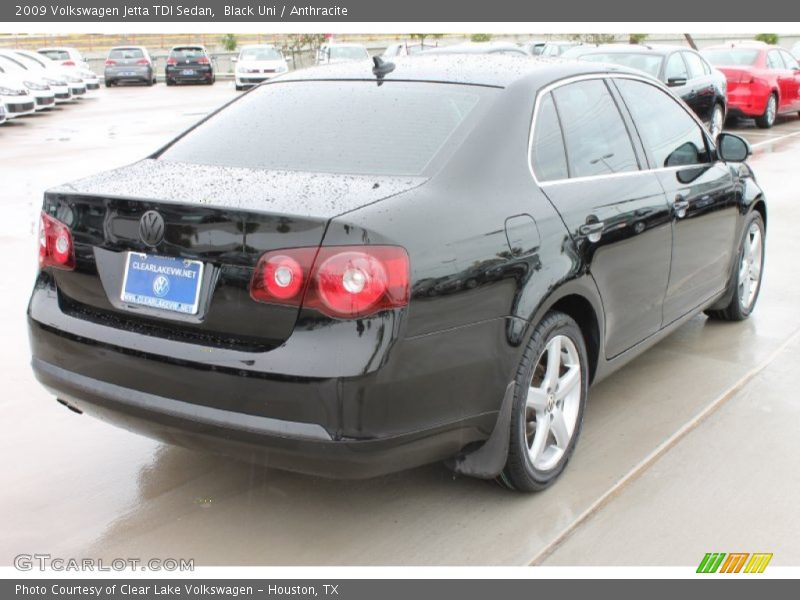 Black Uni / Anthracite 2009 Volkswagen Jetta TDI Sedan