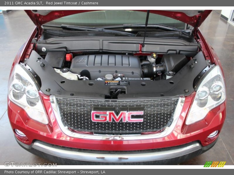 Red Jewel Tintcoat / Cashmere 2011 GMC Acadia SLT