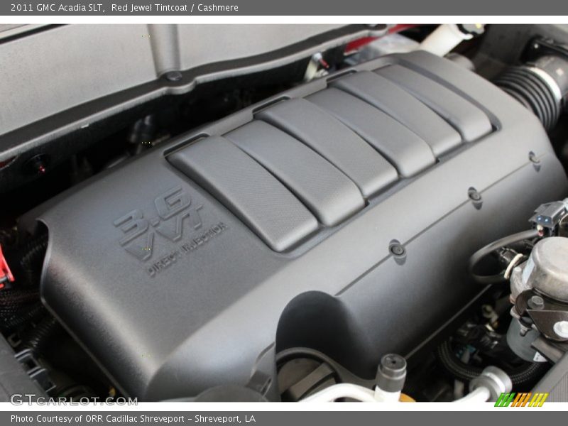 Red Jewel Tintcoat / Cashmere 2011 GMC Acadia SLT
