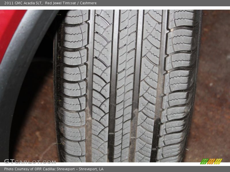 Red Jewel Tintcoat / Cashmere 2011 GMC Acadia SLT