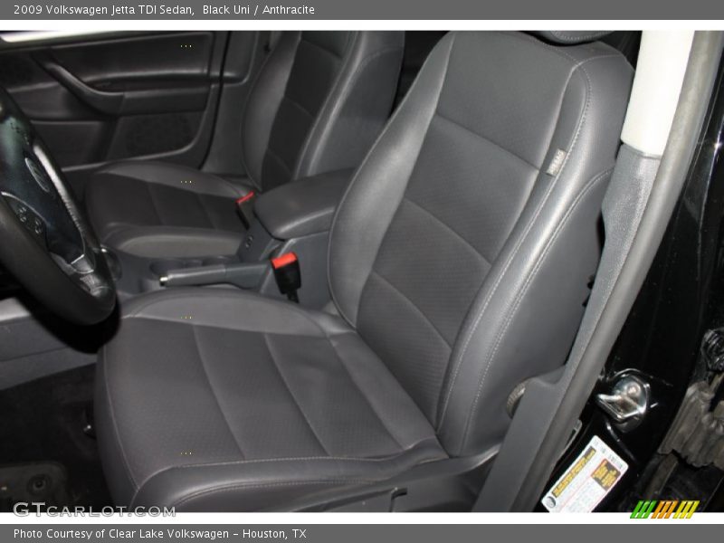 Black Uni / Anthracite 2009 Volkswagen Jetta TDI Sedan