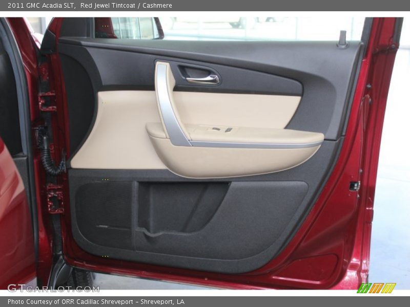 Red Jewel Tintcoat / Cashmere 2011 GMC Acadia SLT