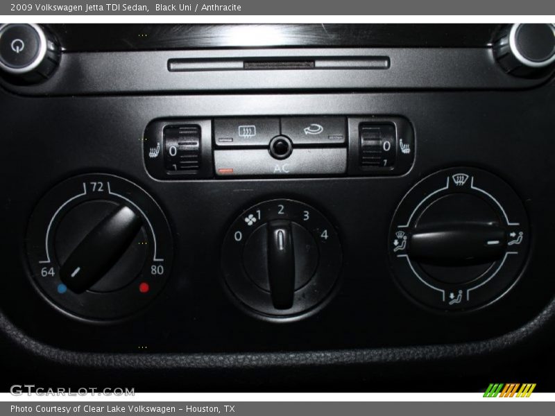 Black Uni / Anthracite 2009 Volkswagen Jetta TDI Sedan