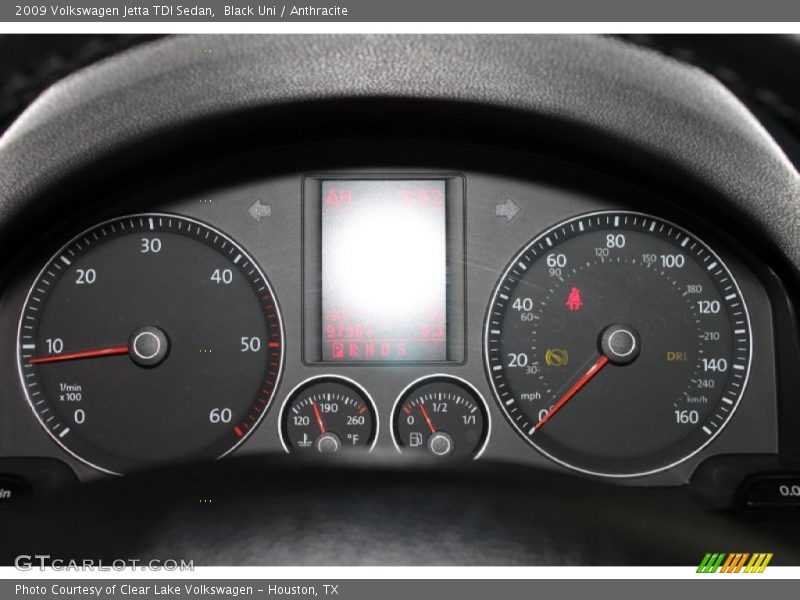 Black Uni / Anthracite 2009 Volkswagen Jetta TDI Sedan