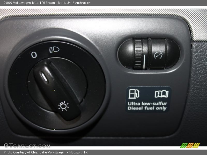 Black Uni / Anthracite 2009 Volkswagen Jetta TDI Sedan