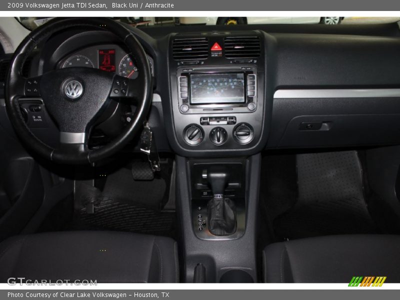 Black Uni / Anthracite 2009 Volkswagen Jetta TDI Sedan