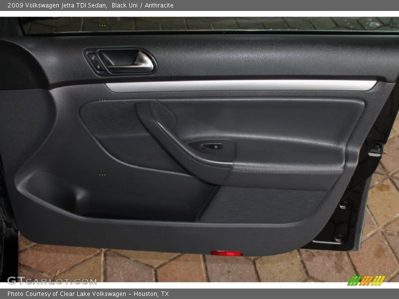 Black Uni / Anthracite 2009 Volkswagen Jetta TDI Sedan