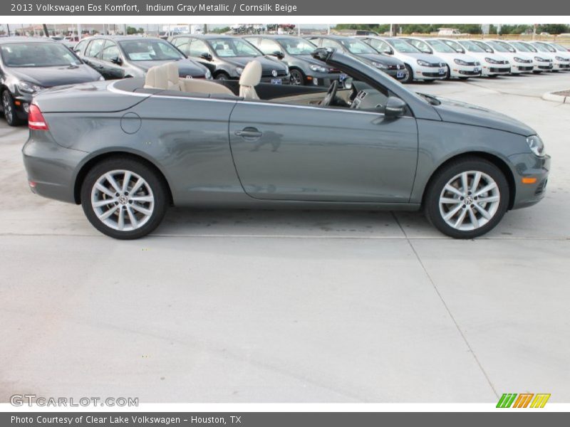 Indium Gray Metallic / Cornsilk Beige 2013 Volkswagen Eos Komfort