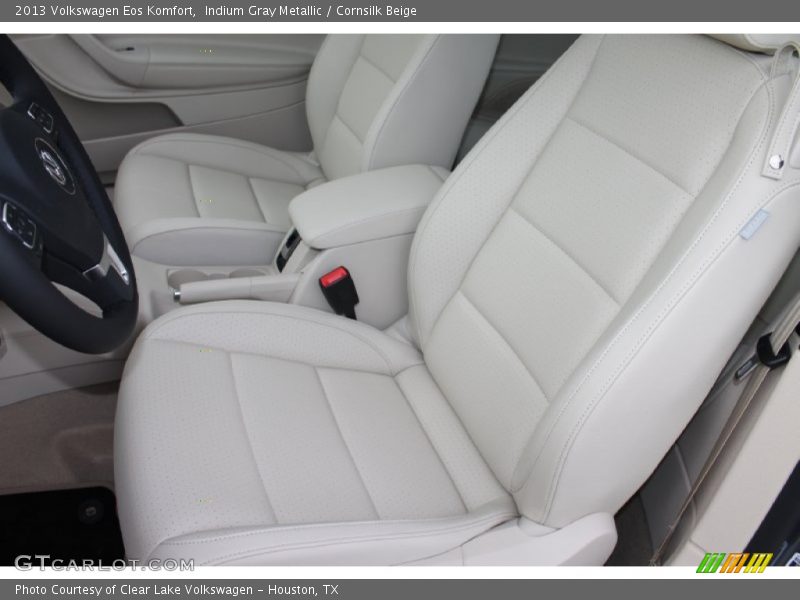 Indium Gray Metallic / Cornsilk Beige 2013 Volkswagen Eos Komfort