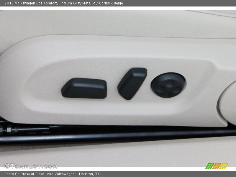 Indium Gray Metallic / Cornsilk Beige 2013 Volkswagen Eos Komfort