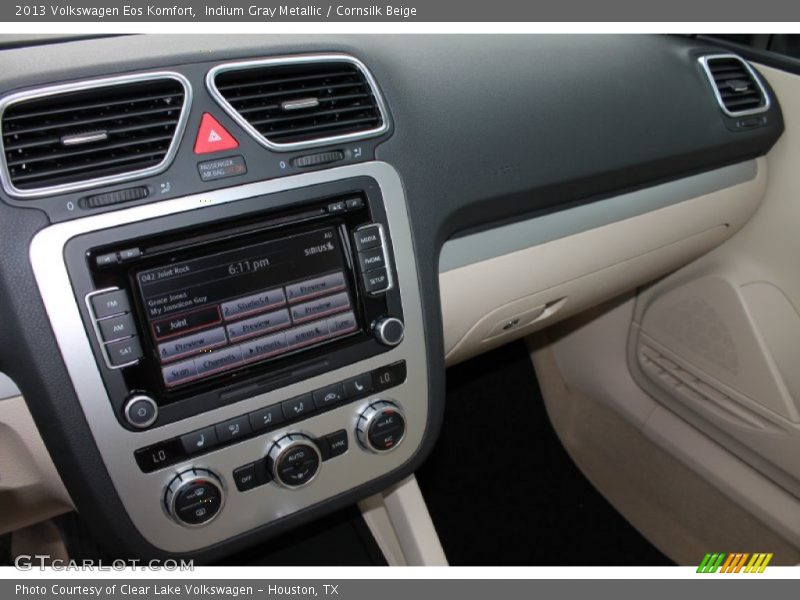 Indium Gray Metallic / Cornsilk Beige 2013 Volkswagen Eos Komfort