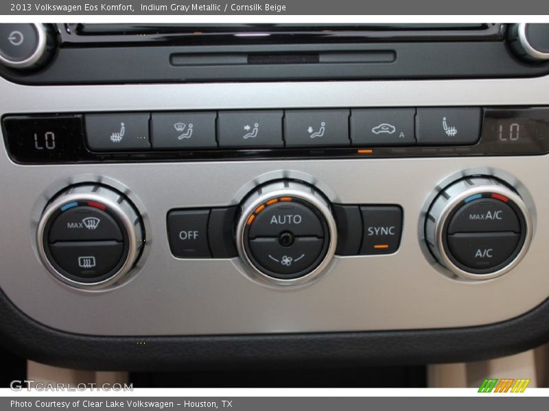 Indium Gray Metallic / Cornsilk Beige 2013 Volkswagen Eos Komfort