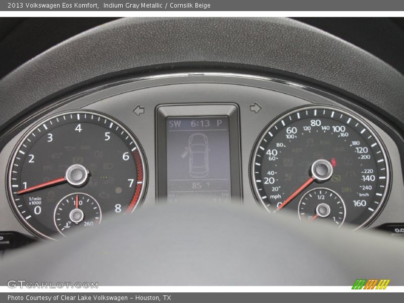 Indium Gray Metallic / Cornsilk Beige 2013 Volkswagen Eos Komfort