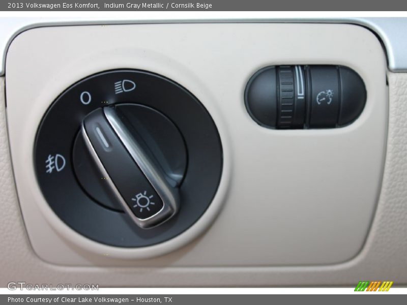 Indium Gray Metallic / Cornsilk Beige 2013 Volkswagen Eos Komfort