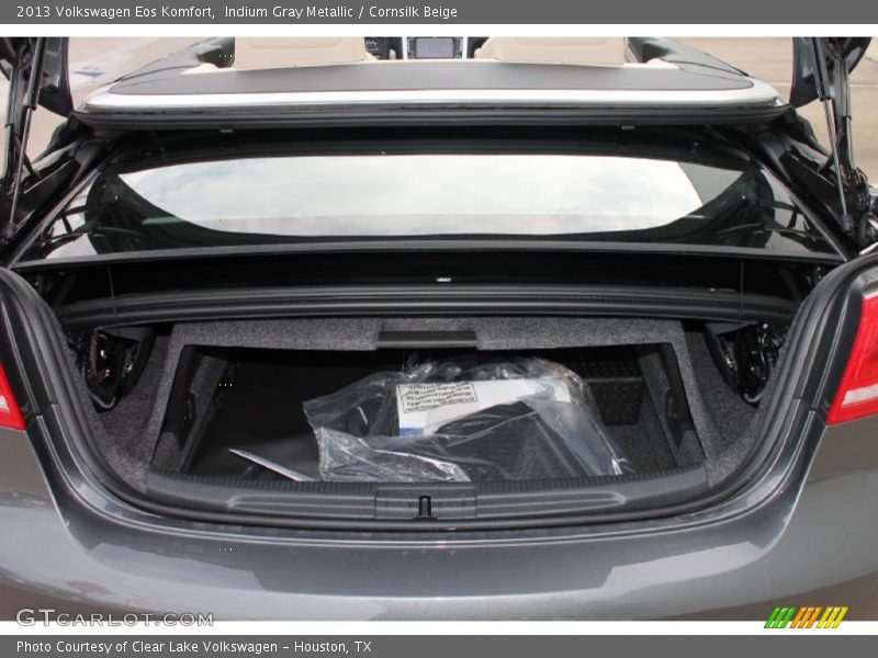 Indium Gray Metallic / Cornsilk Beige 2013 Volkswagen Eos Komfort