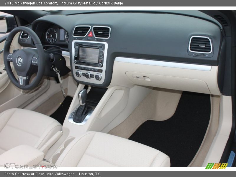 Indium Gray Metallic / Cornsilk Beige 2013 Volkswagen Eos Komfort