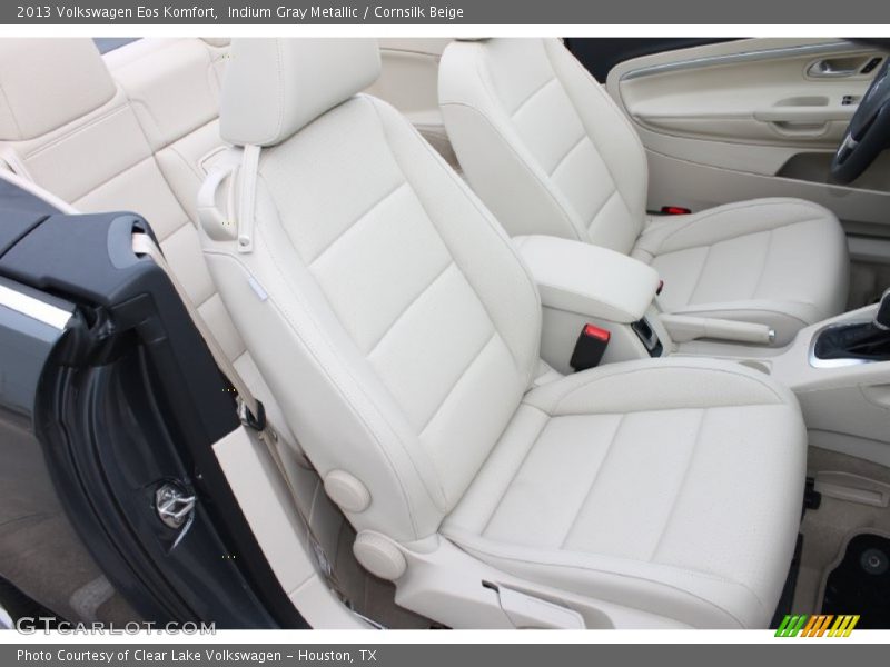 Indium Gray Metallic / Cornsilk Beige 2013 Volkswagen Eos Komfort