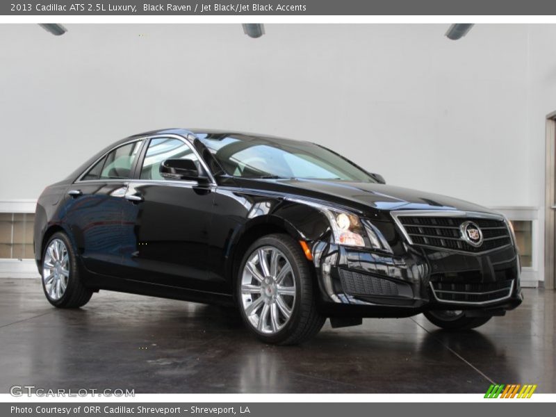 Black Raven / Jet Black/Jet Black Accents 2013 Cadillac ATS 2.5L Luxury