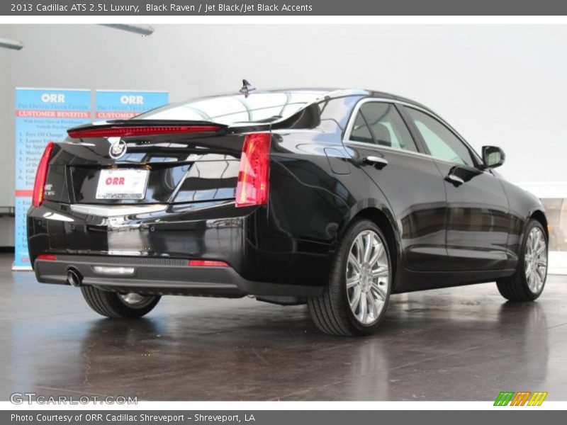 Black Raven / Jet Black/Jet Black Accents 2013 Cadillac ATS 2.5L Luxury