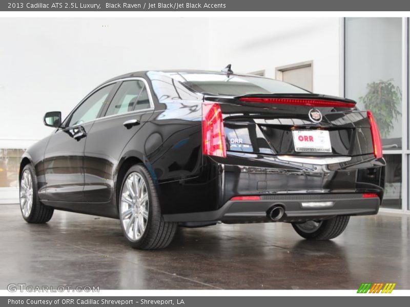 Black Raven / Jet Black/Jet Black Accents 2013 Cadillac ATS 2.5L Luxury