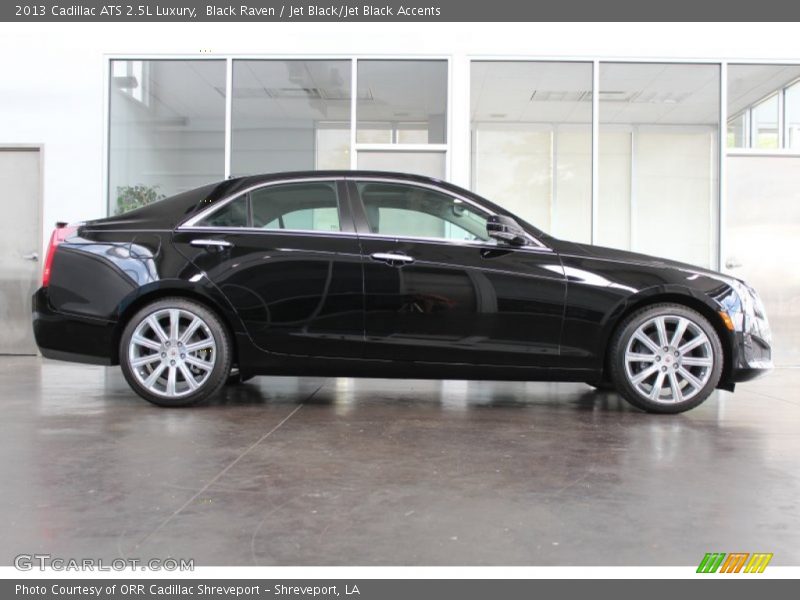 Black Raven / Jet Black/Jet Black Accents 2013 Cadillac ATS 2.5L Luxury