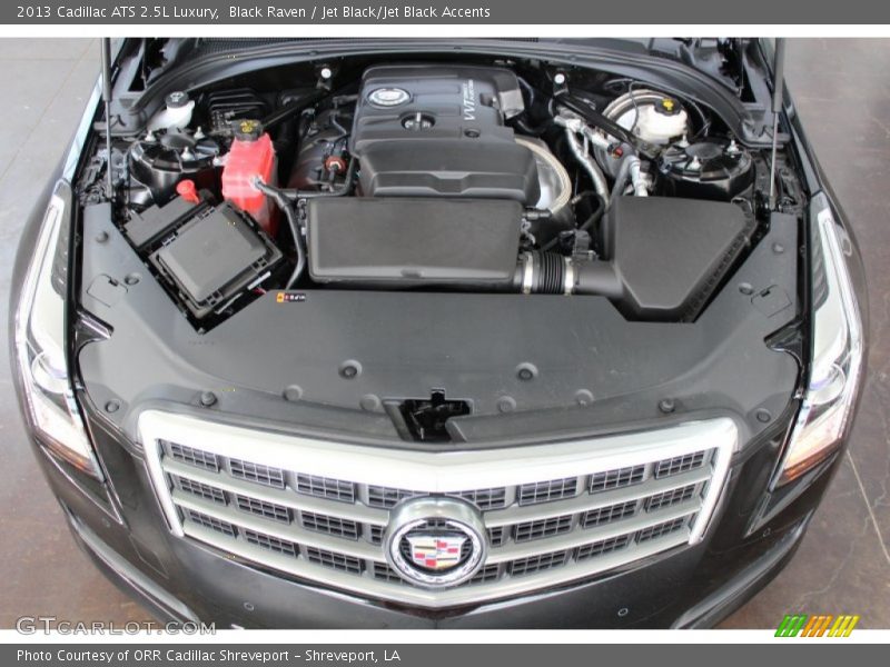 Black Raven / Jet Black/Jet Black Accents 2013 Cadillac ATS 2.5L Luxury