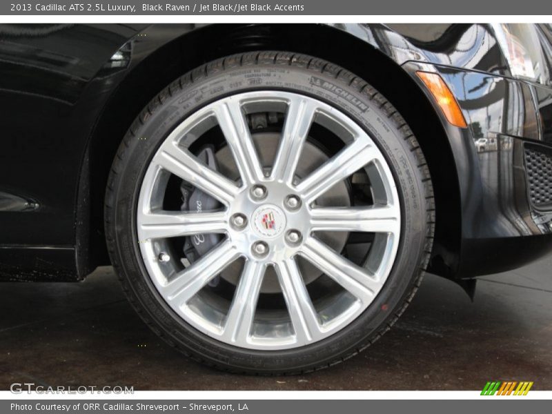 Black Raven / Jet Black/Jet Black Accents 2013 Cadillac ATS 2.5L Luxury