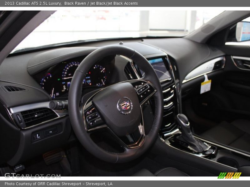 Black Raven / Jet Black/Jet Black Accents 2013 Cadillac ATS 2.5L Luxury
