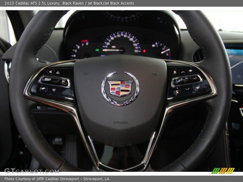 Black Raven / Jet Black/Jet Black Accents 2013 Cadillac ATS 2.5L Luxury