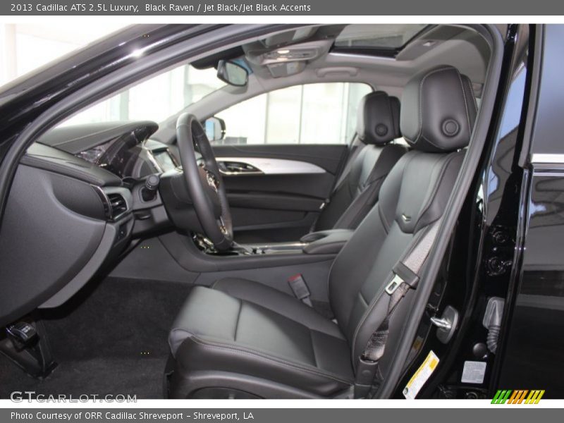 Black Raven / Jet Black/Jet Black Accents 2013 Cadillac ATS 2.5L Luxury