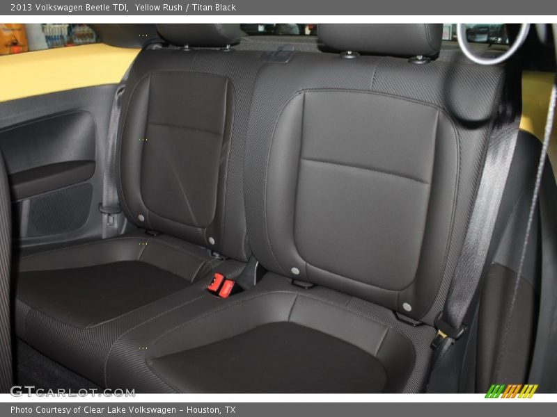 Yellow Rush / Titan Black 2013 Volkswagen Beetle TDI