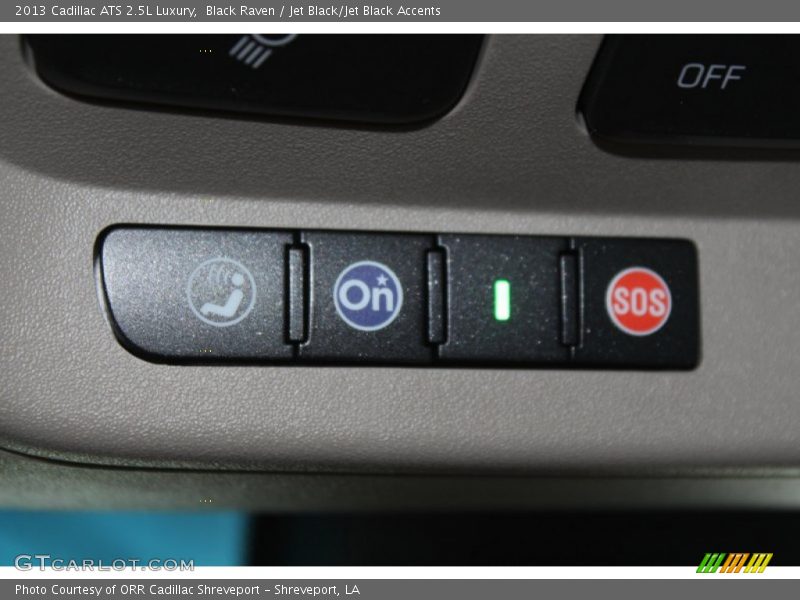 Black Raven / Jet Black/Jet Black Accents 2013 Cadillac ATS 2.5L Luxury