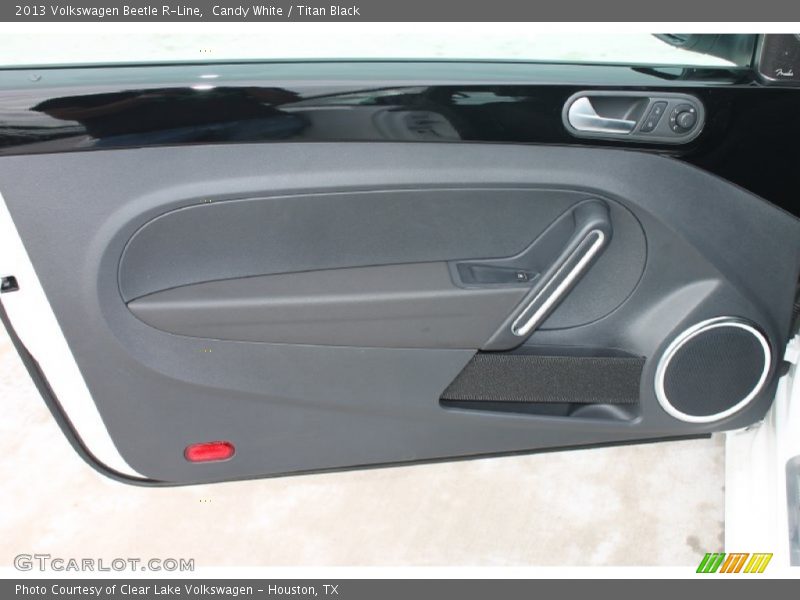 Door Panel of 2013 Beetle R-Line