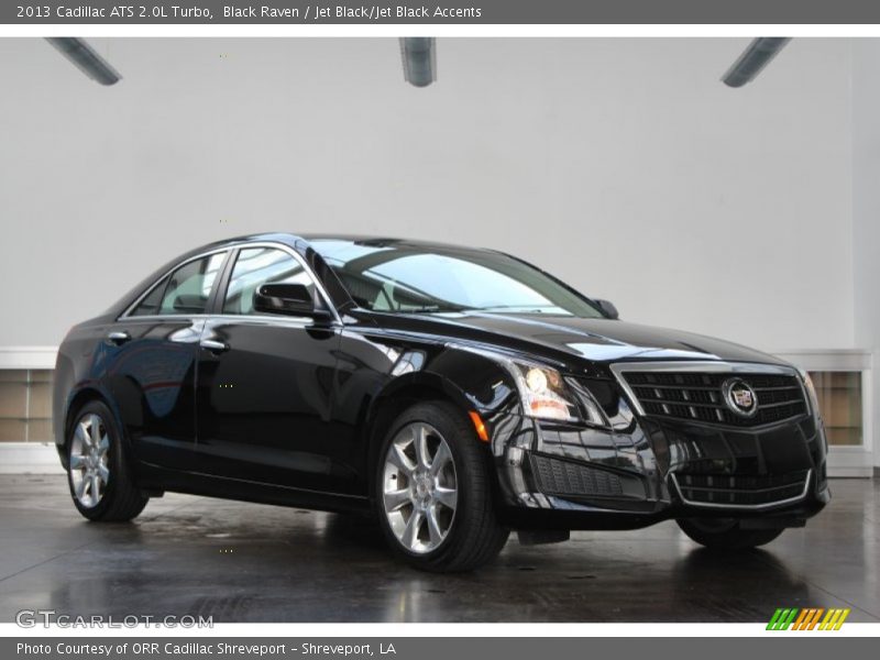 Black Raven / Jet Black/Jet Black Accents 2013 Cadillac ATS 2.0L Turbo