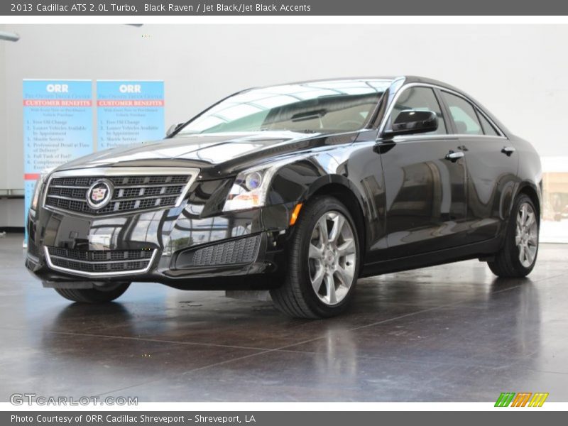 Black Raven / Jet Black/Jet Black Accents 2013 Cadillac ATS 2.0L Turbo