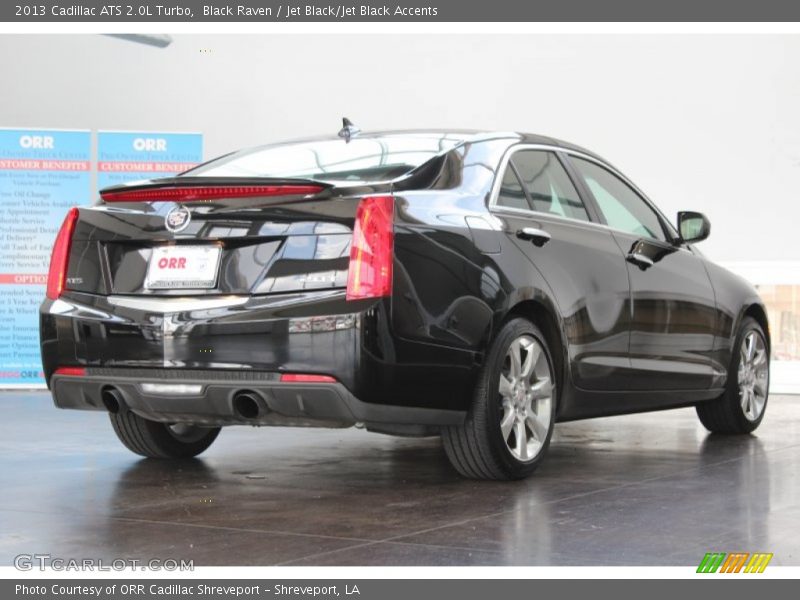 Black Raven / Jet Black/Jet Black Accents 2013 Cadillac ATS 2.0L Turbo