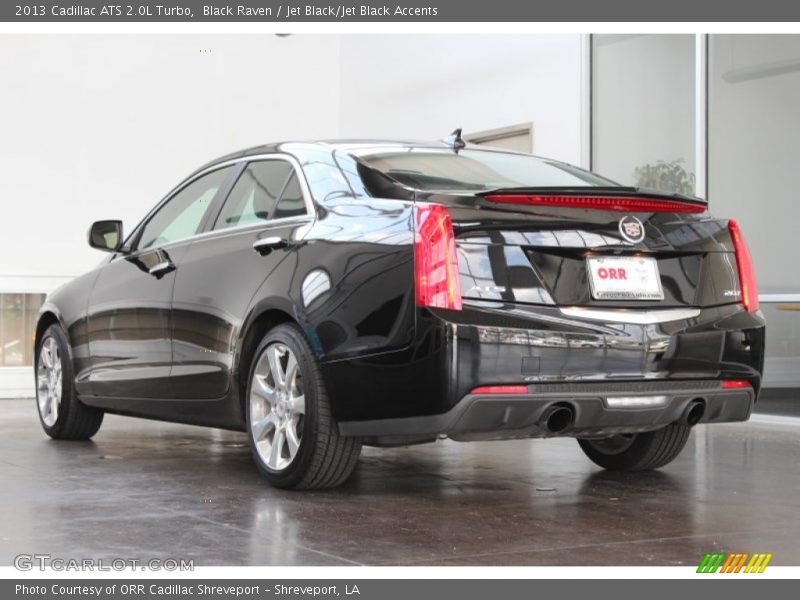 Black Raven / Jet Black/Jet Black Accents 2013 Cadillac ATS 2.0L Turbo