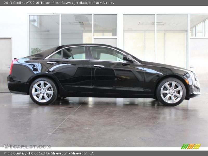 Black Raven / Jet Black/Jet Black Accents 2013 Cadillac ATS 2.0L Turbo
