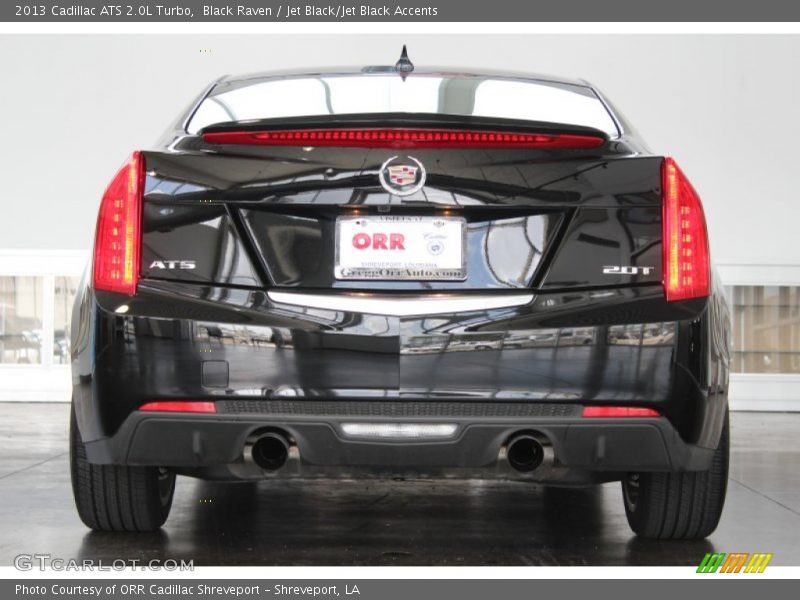 Black Raven / Jet Black/Jet Black Accents 2013 Cadillac ATS 2.0L Turbo
