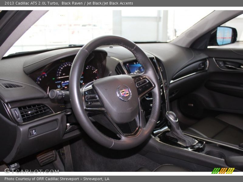 Black Raven / Jet Black/Jet Black Accents 2013 Cadillac ATS 2.0L Turbo