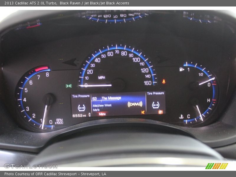 Black Raven / Jet Black/Jet Black Accents 2013 Cadillac ATS 2.0L Turbo