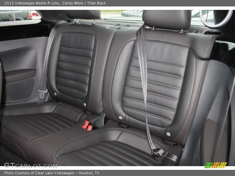 Rear Seat of 2013 Beetle R-Line