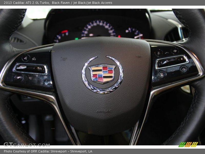 Black Raven / Jet Black/Jet Black Accents 2013 Cadillac ATS 2.0L Turbo