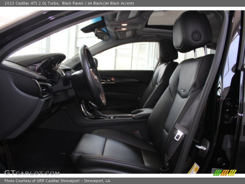 Black Raven / Jet Black/Jet Black Accents 2013 Cadillac ATS 2.0L Turbo
