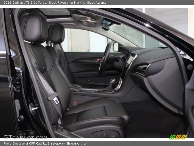 Black Raven / Jet Black/Jet Black Accents 2013 Cadillac ATS 2.0L Turbo