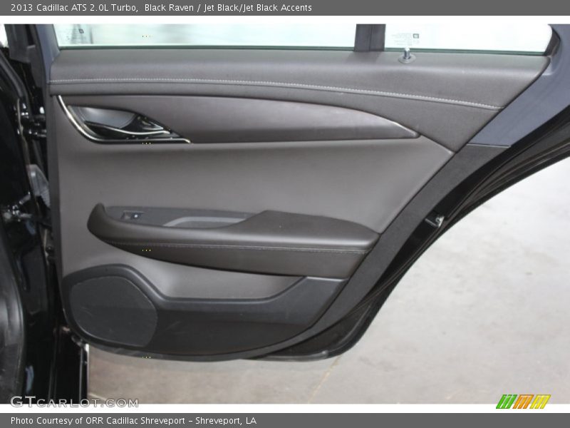 Black Raven / Jet Black/Jet Black Accents 2013 Cadillac ATS 2.0L Turbo