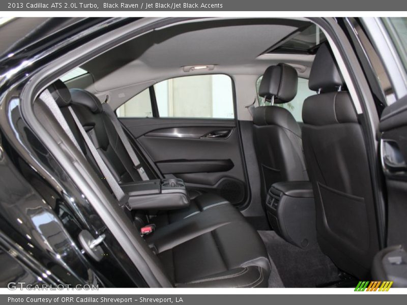 Black Raven / Jet Black/Jet Black Accents 2013 Cadillac ATS 2.0L Turbo