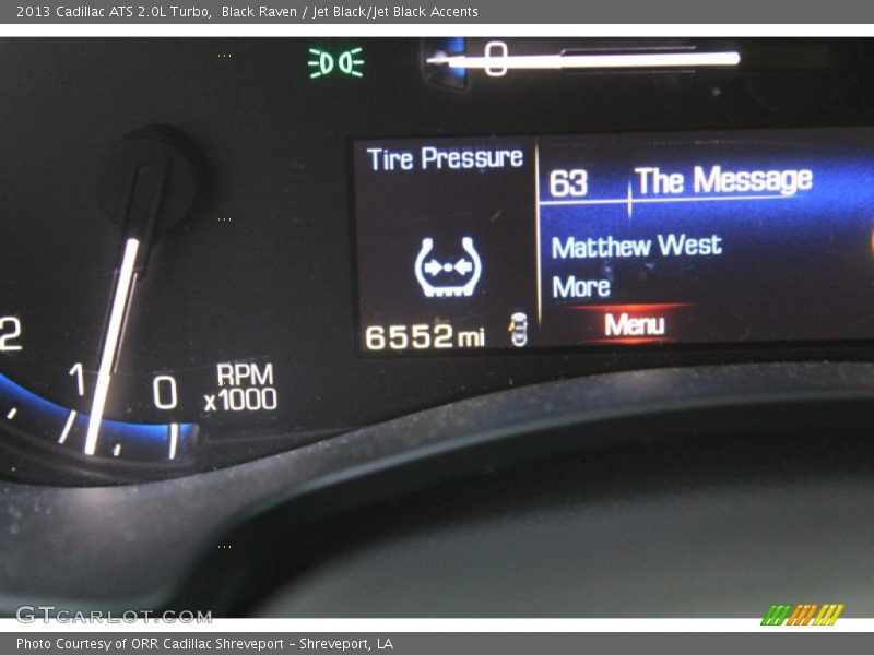 Black Raven / Jet Black/Jet Black Accents 2013 Cadillac ATS 2.0L Turbo